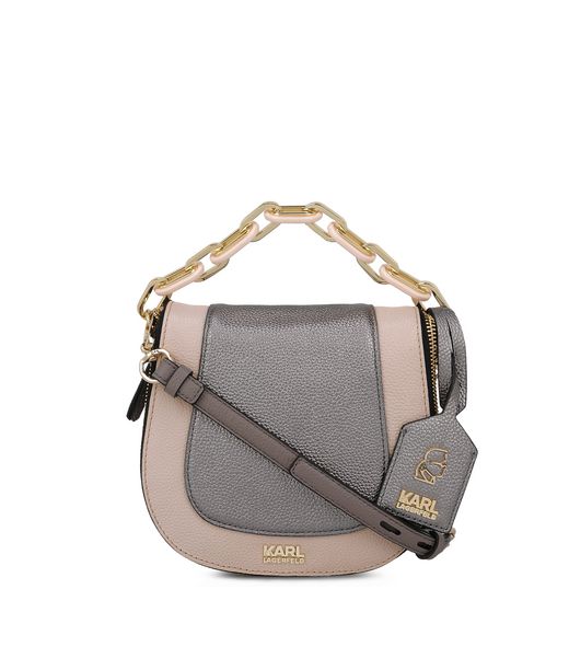 KARL LAGERFELD K/GRAINY MULTI SMALL SATCHEL 12_f