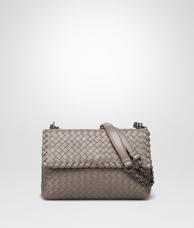 Bottega Veneta スティールイントレチャート ナッパ スモール Bottega Veneta スティールイントレチャート ナッパ スモール オリンピアバッグ ショルダーバッグ Pickupinshipping Info