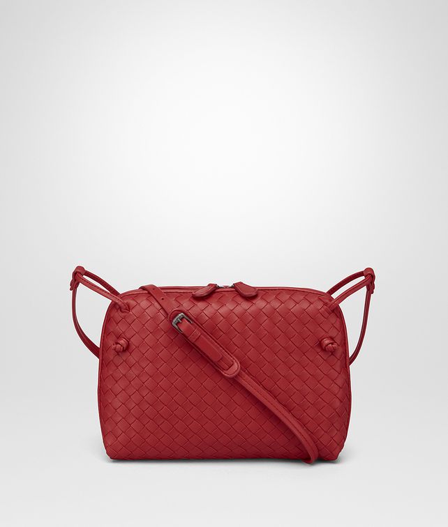 Bottega Veneta China Red Intrecciato Na Leather Nodini Bag Bottega Veneta China Red Intrecciato Na Leather Nodini Bag Crossbody Pickupinshipping Info
