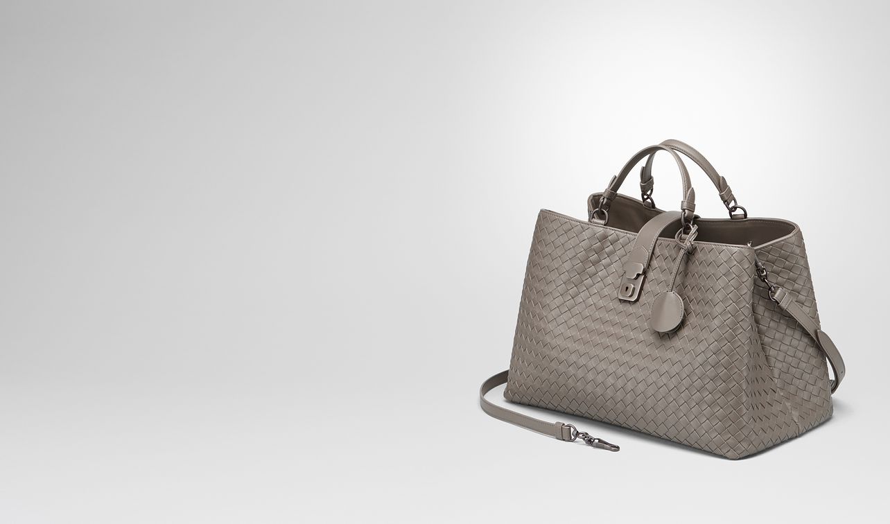 steel intrecciato nappa milano '17 bag landing