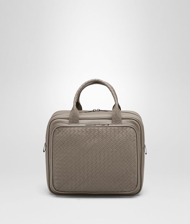 BOTTEGA VENETA TRAVEL BAG IN STEEL INTRECCIATO VN Travel Bags E fp