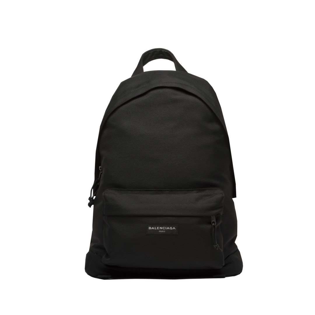 Balenciaga Explorer Nylon Canvas Backpack | Black | Men's Explorer Bags