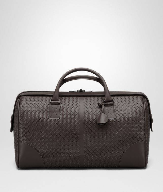 BOTTEGA VENETA ESPRESSO INTRECCIATO MEDIUM DUFFEL Travel Bag E fp