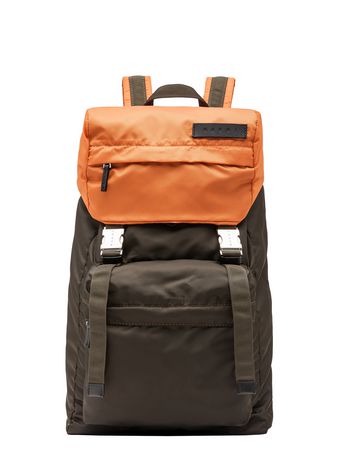 Marni Backpack in two-tone nylon  Man