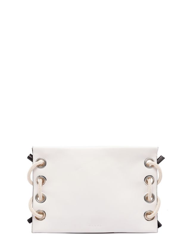 Clutch Marni Runway clutch SATELITE in calfskin Woman