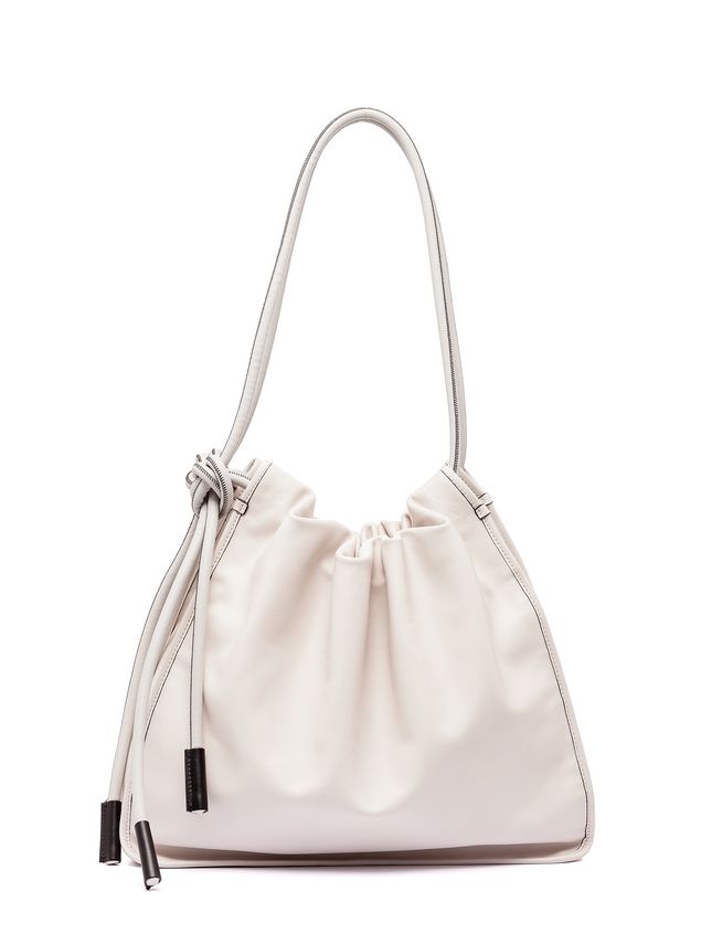 Shoulder Bag Marni NUAGE calfskin drawstring shoulder bag Woman