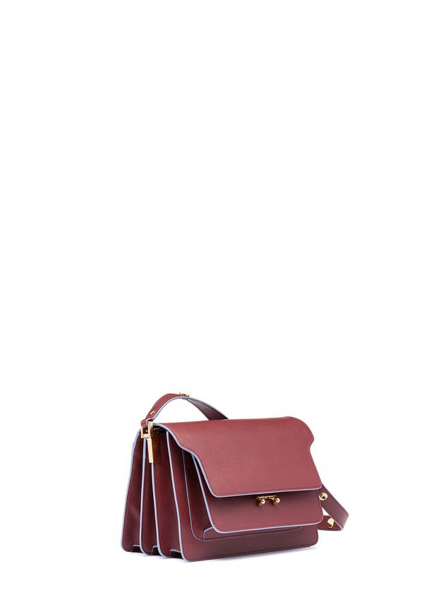 TRUNK Shoulder Bag In Saffiano Leather ‎ from the Marni ‎Fall Winter ...