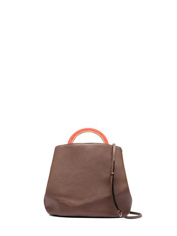 Marni PANNIER handbag in calfskin Woman