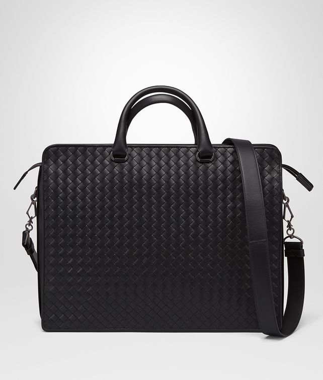 BOTTEGA VENETA NERO INTRECCIATO BRIEFCASE Business bag Man fp