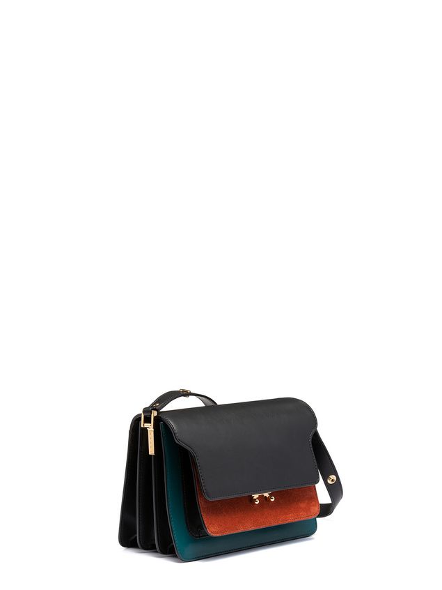TRUNK Shoulder Bag In Tricolor Leather from the Marni Fall/Winter 2019 ...
