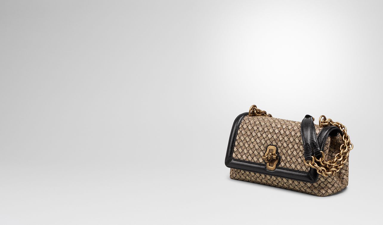 oro bruciato intrecciato knit olimpia knot bag landing