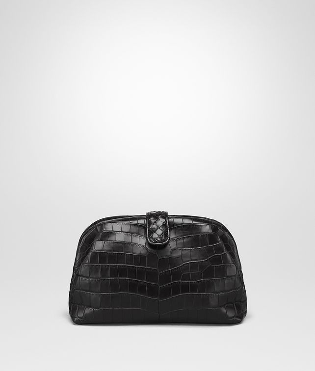 BOTTEGA VENETA THE LAUREN 1980 IN CROCODILE Clutch Woman fp