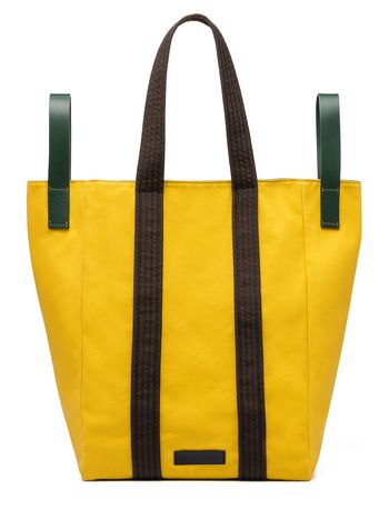 Marni Tote bag in black canvas Man