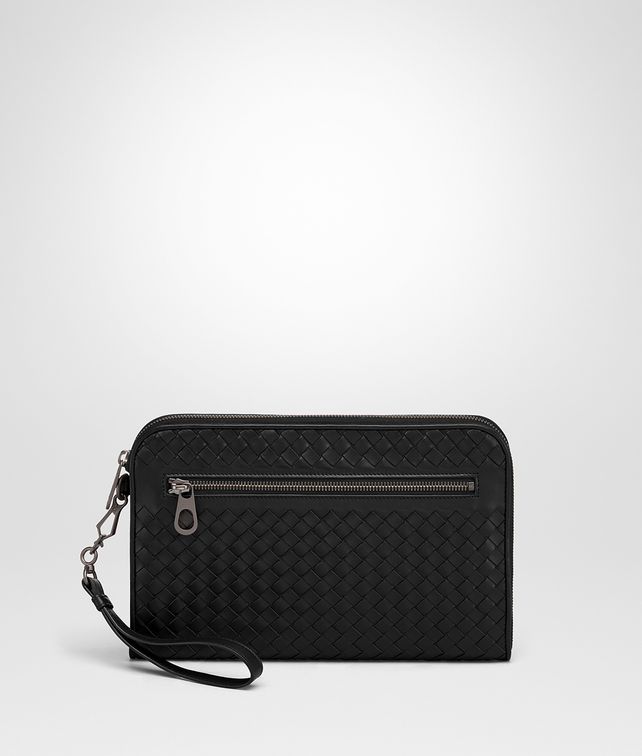 BOTTEGA VENETA NERO INTRECCIATO DOCUMENT CASE Document case Man fp