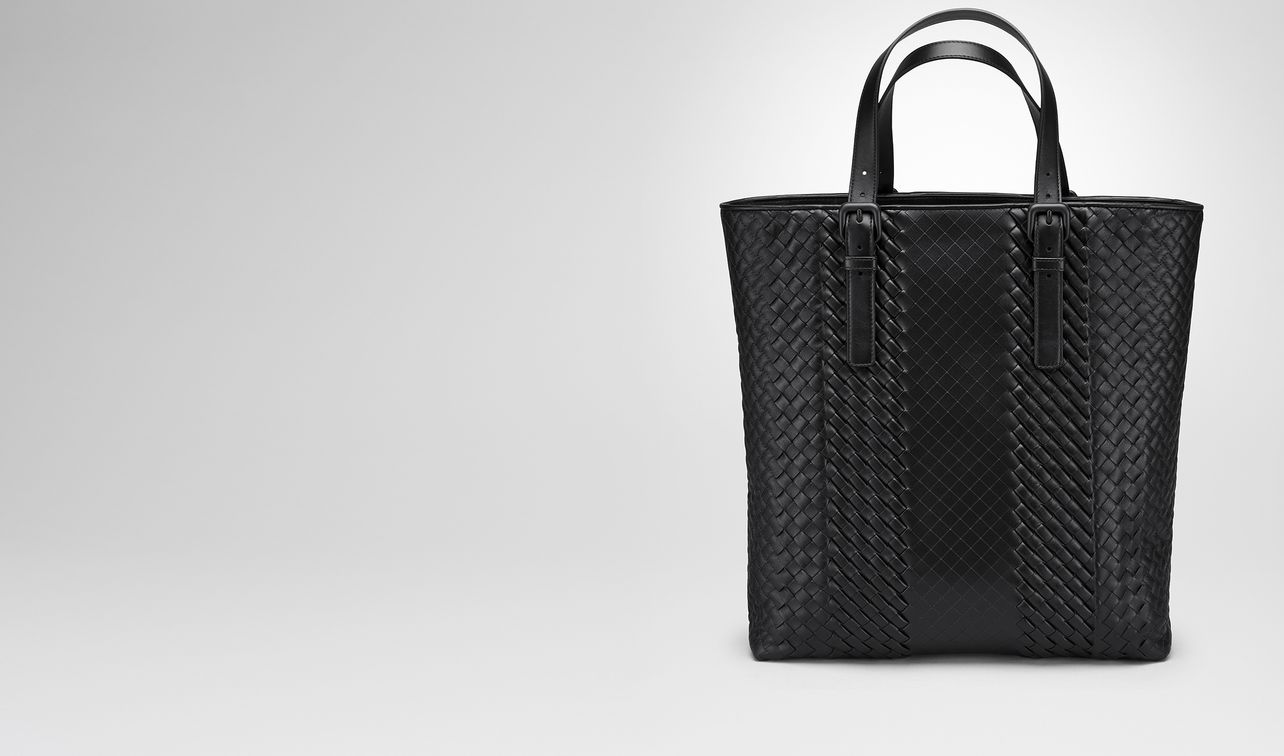 nero intrecciato imperatore calf aquatre bag landing