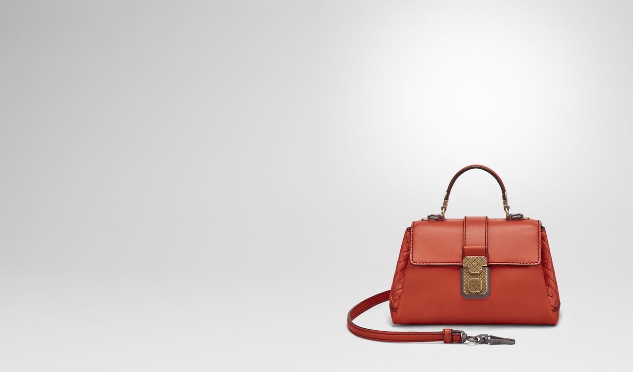 terracotta calf mini piazza bag landing