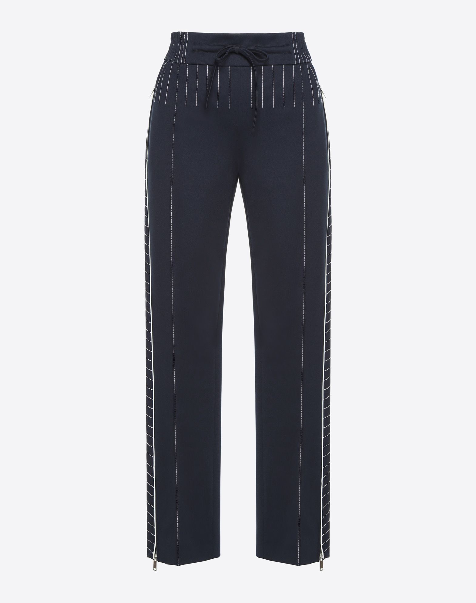 VALENTINO Drawstring closure High waisted Two front pockets Synthetic jersey 45380490nq