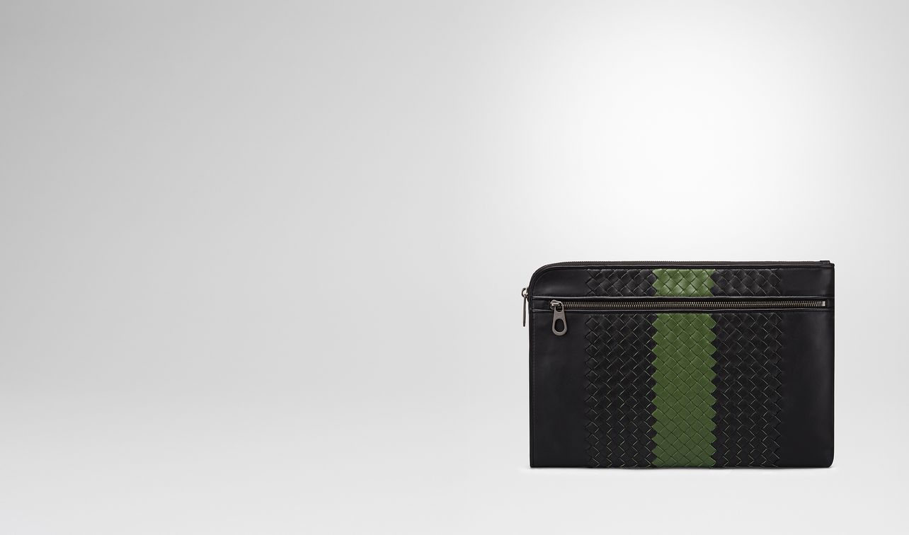 nero ivy intrecciato nappa document case landing