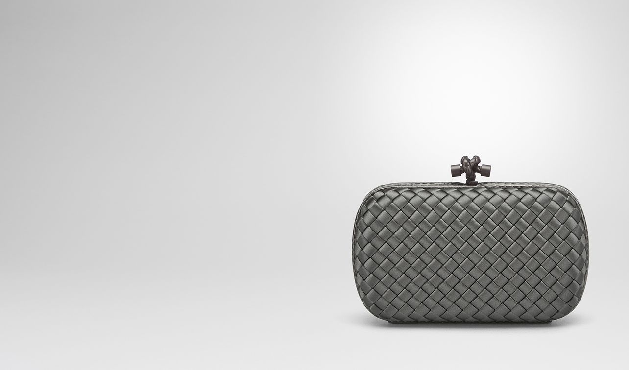 chain knot aus intrecciato impero in light grey landing