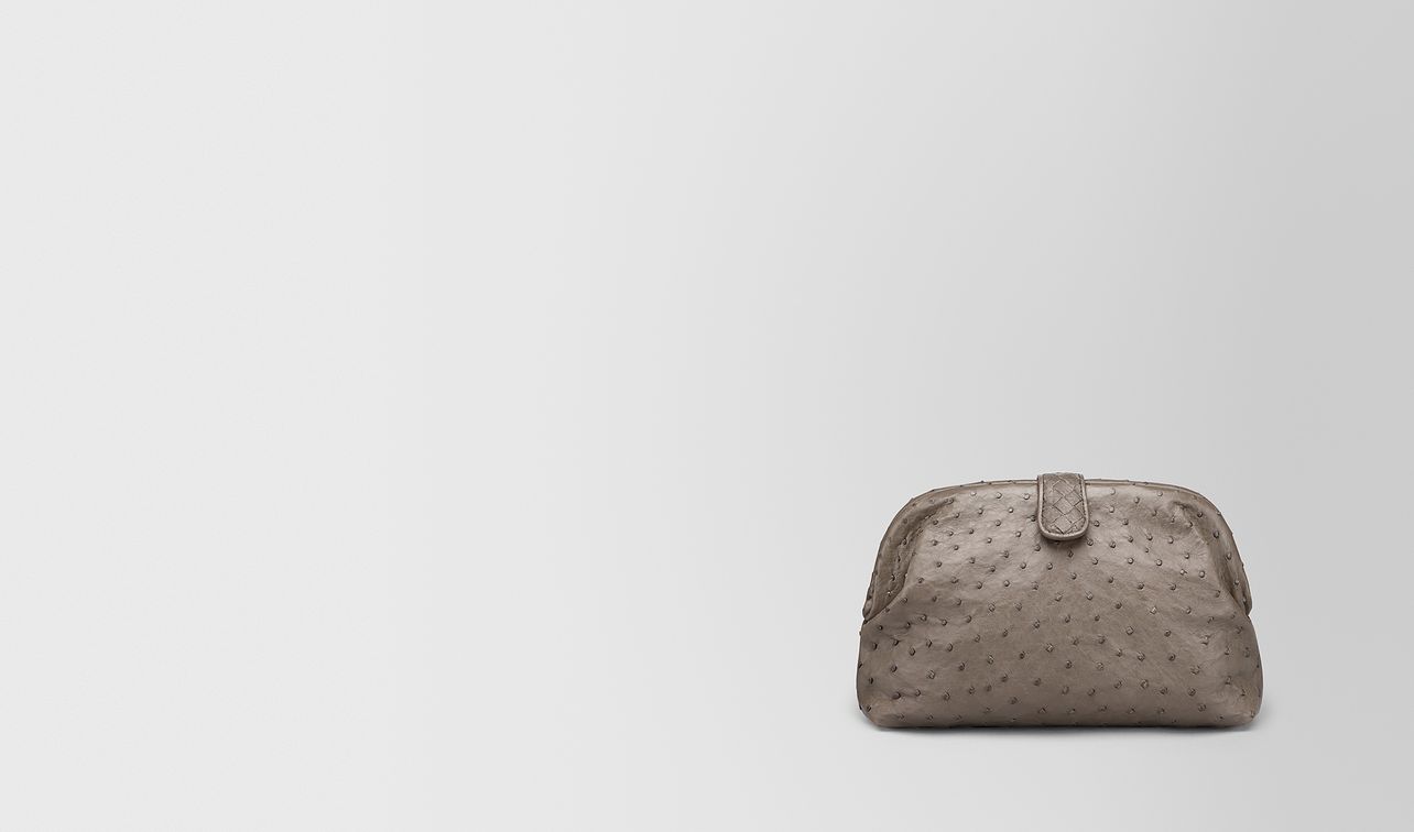 clutch the lauren 1980 in struzzo steel landing