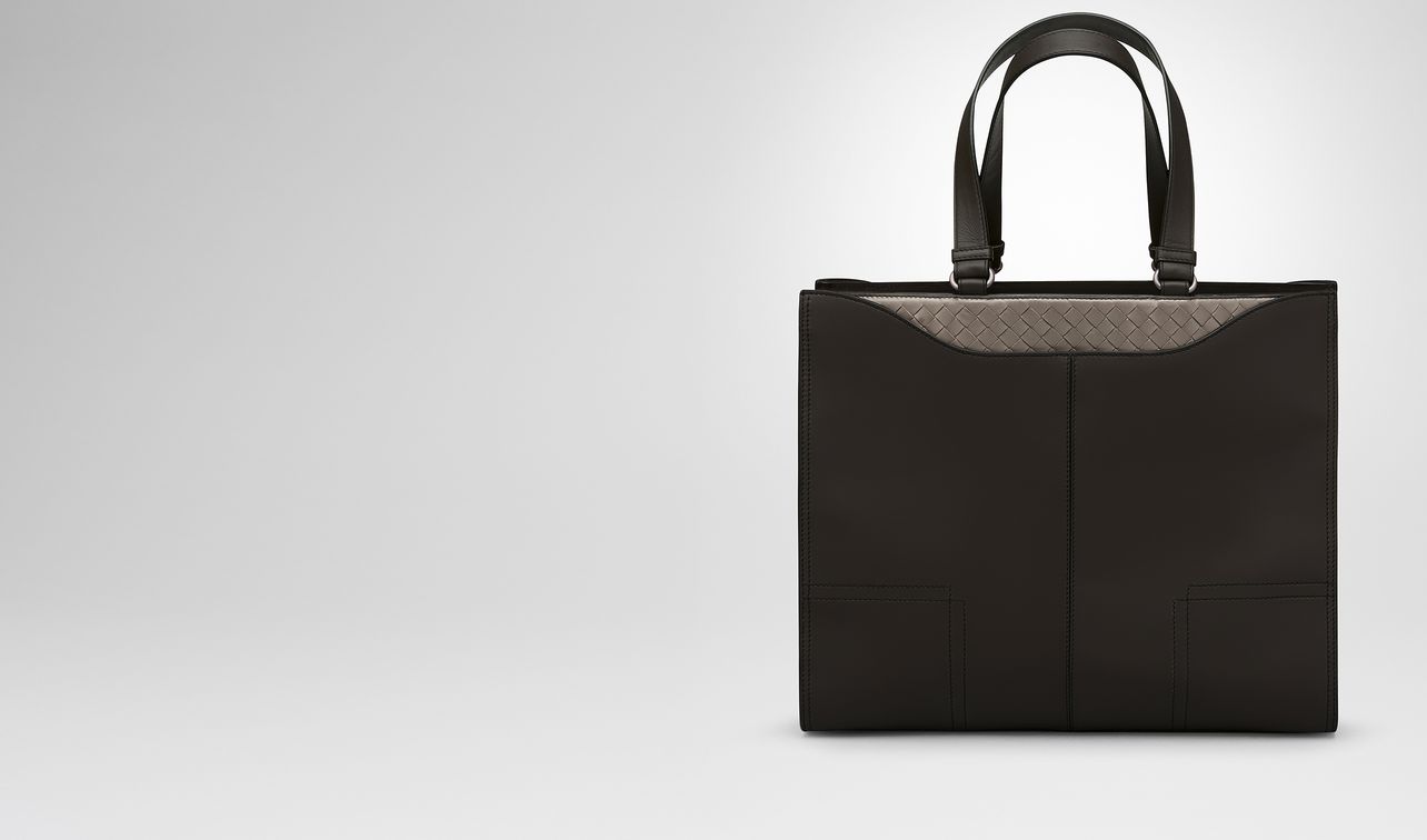 espresso calf tote landing