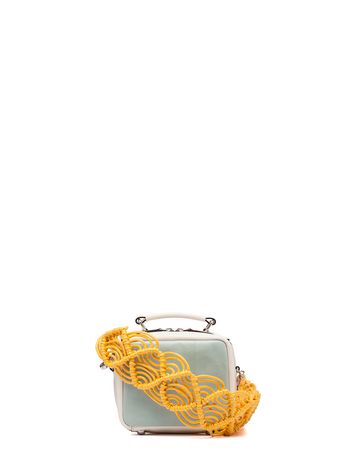 Marni METROPOLIS bag in green calfskin Woman