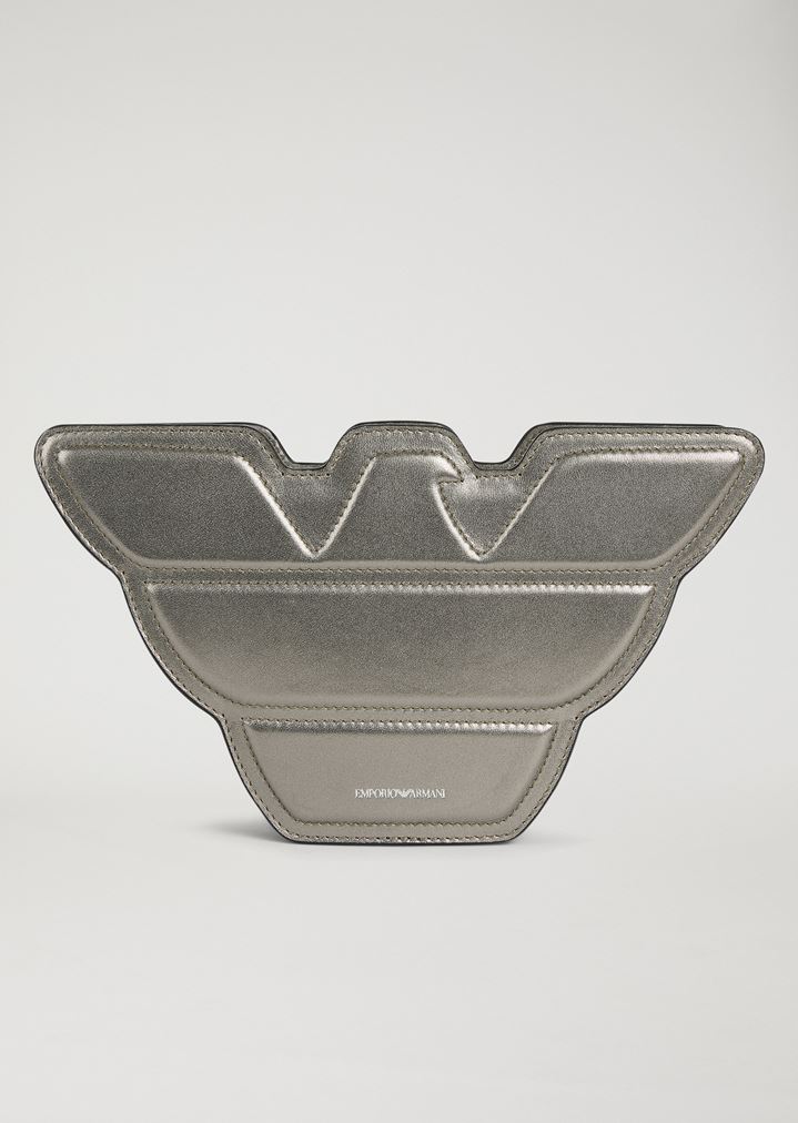 Bolso bandolera de piel con forma de águila Bolso bandolera de piel con forma de águila