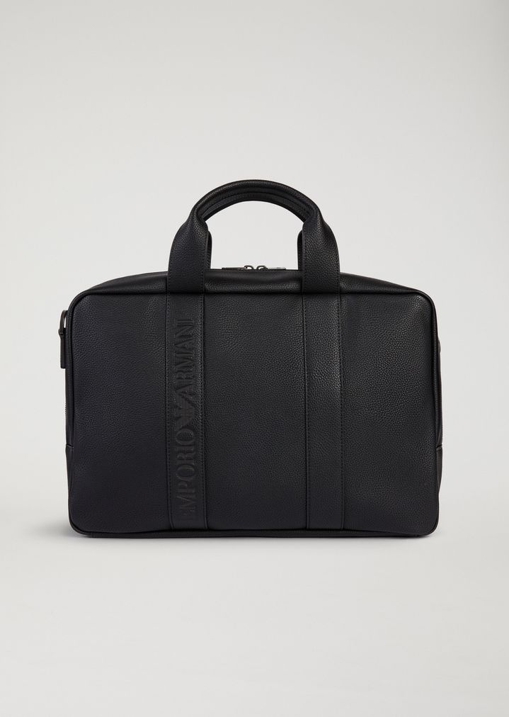 emporio armani briefcase