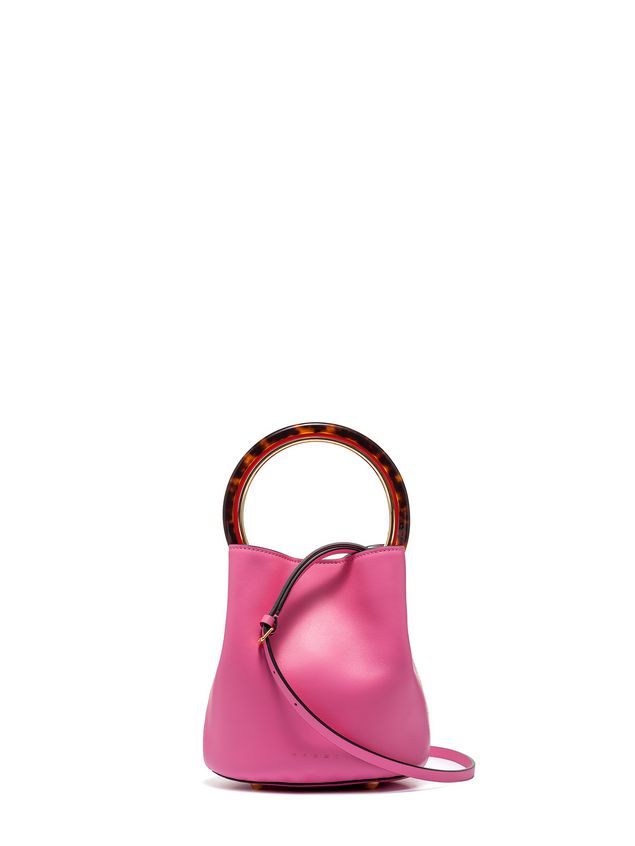 Handbag Marni PANNIER bag in calfskin Woman