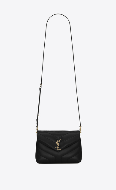 saint laurent loulou leather shoulder bag