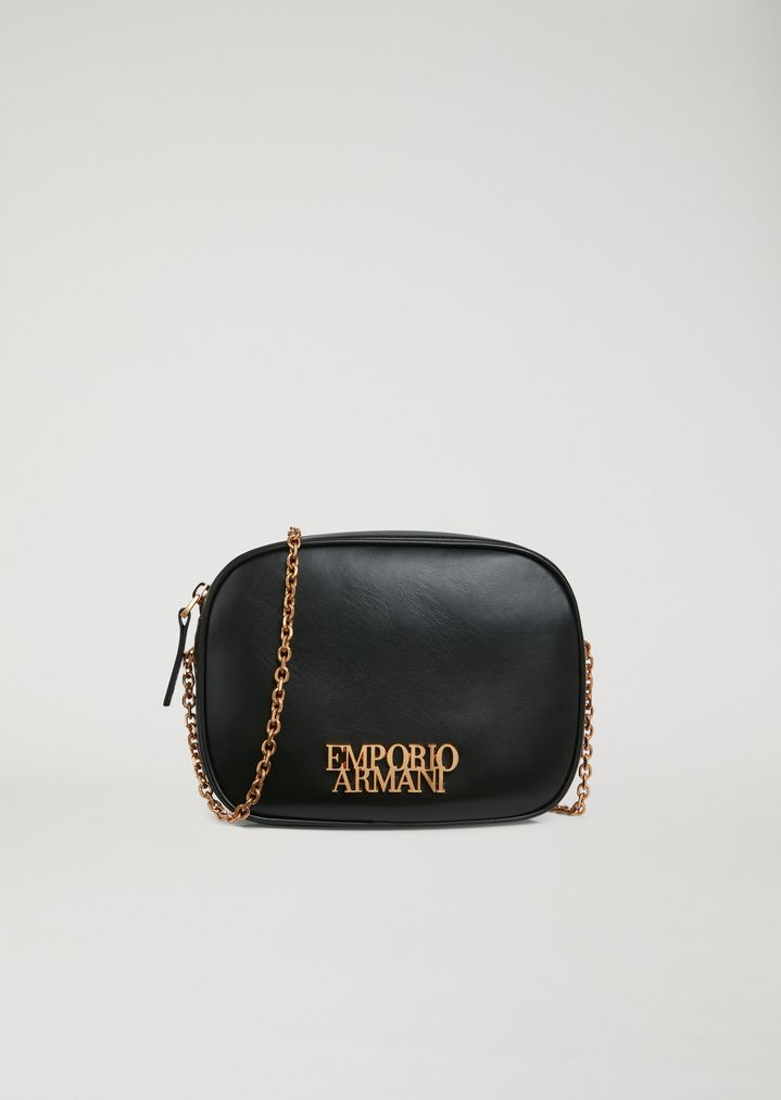 Crossbody Bag With Logo Woman Emporio Armani