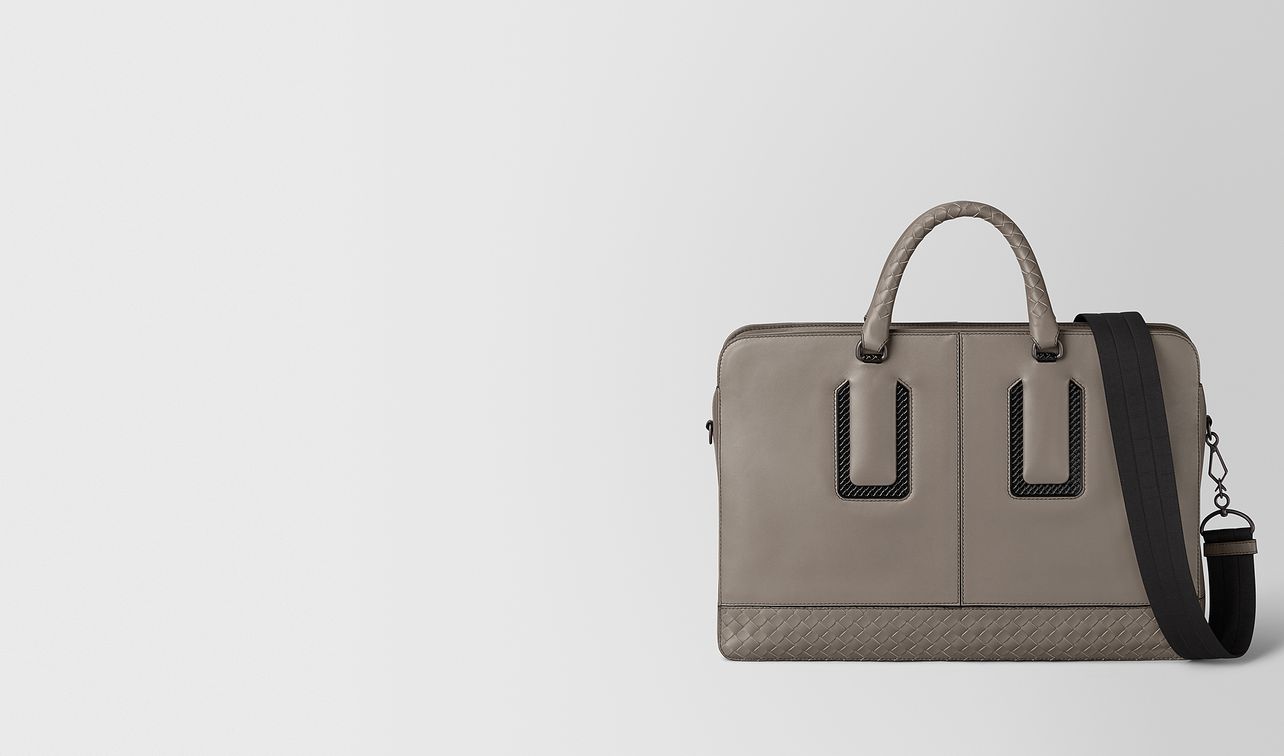 steel french calf nicolo briefcase landing