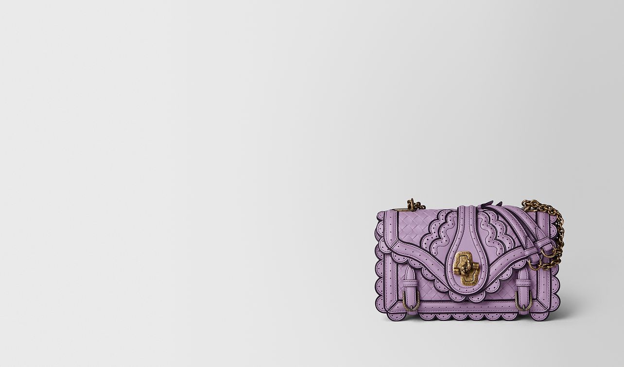 lilac intrecciato wingtip city knot bag landing