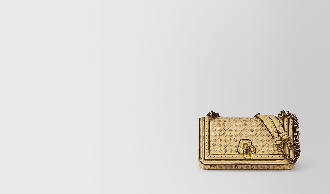butterscotch intrecciato checker olimpia knot landing