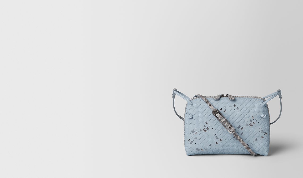 borsa nodini in intrecciato nappa ayers arctic landing