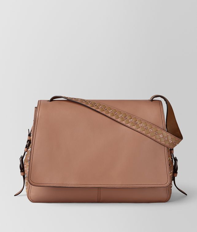 BOTTEGA VENETA DAHLIA INTRECCIATO PALIO MESSENGER Shoulder Bag Woman fp