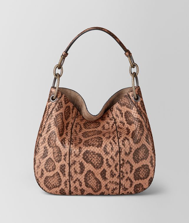 BOTTEGA VENETA ダリア アナコンダ スモール ループバッグ ホーボーバッグ レディース fp