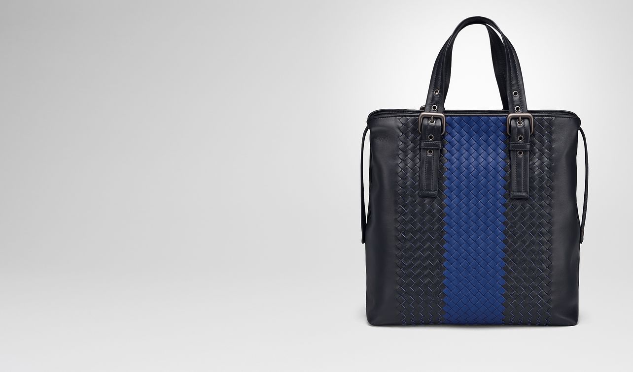 tourmaline intrecciato nappa tote landing