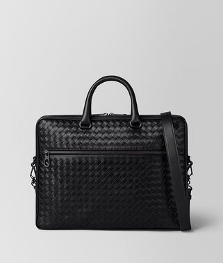 NERO INTRECCIATO VN SMALL BRIEFCASE