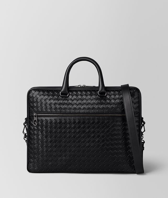 BOTTEGA VENETA NERO INTRECCIATO VN SMALL BRIEFCASE Business bag E fp