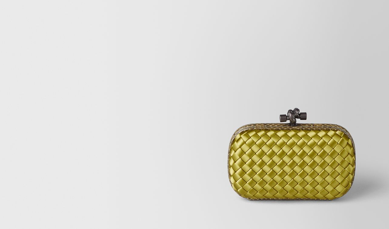 borsa knot in intreccio impero chamomile landing