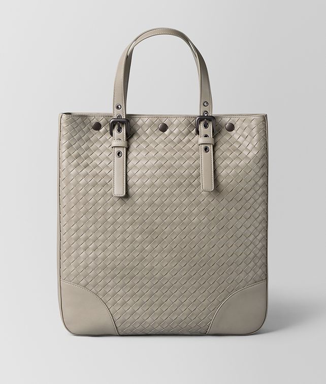 BOTTEGA VENETA DARK CEMENT INTRECCIATO VN AQUATRE Tote Bag Man fp