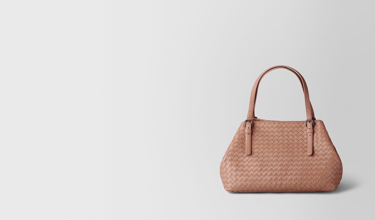 dahlia intrecciato nappa tote landing