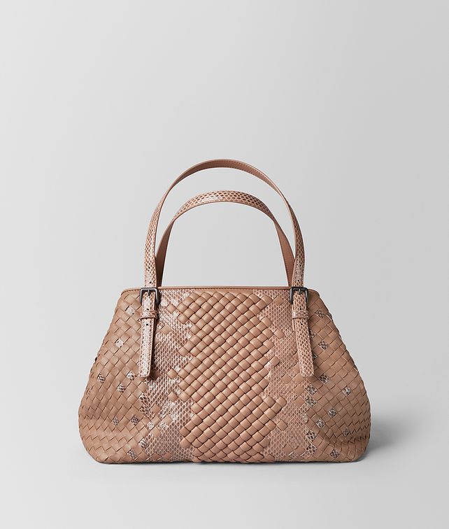 BOTTEGA VENETA DAHLIA INTRECCIATO IMPERATRICE TOTE Tote Bag Woman fp
