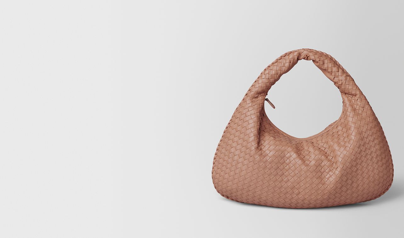 dahlia intrecciato nappa veneta bag landing