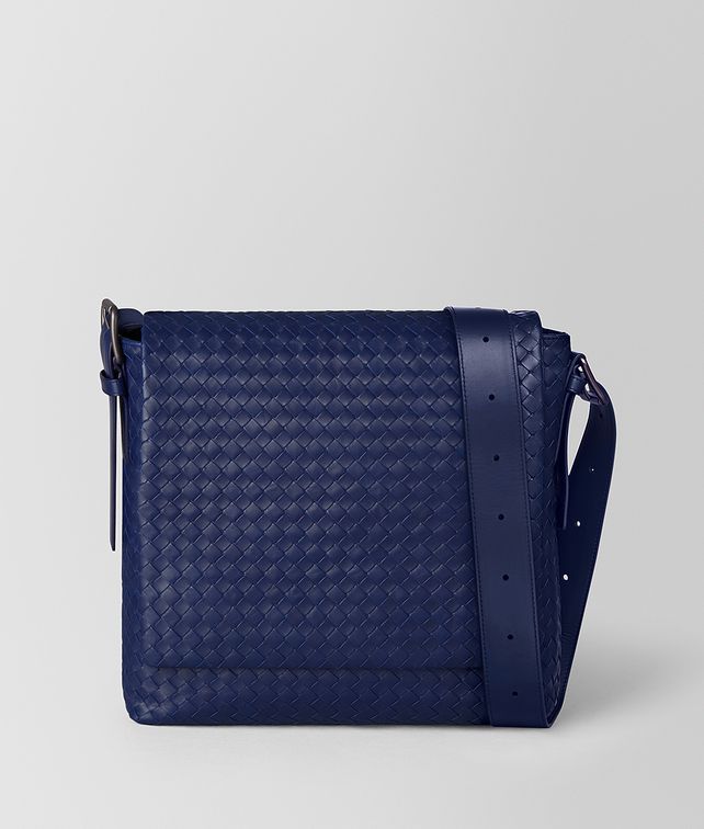 BOTTEGA VENETA ATLANTIC INTRECCIATO CALF MESSENGER Messenger Bag Man fp