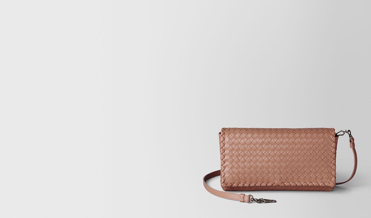 dahlia intrecciato nappa clutch landing