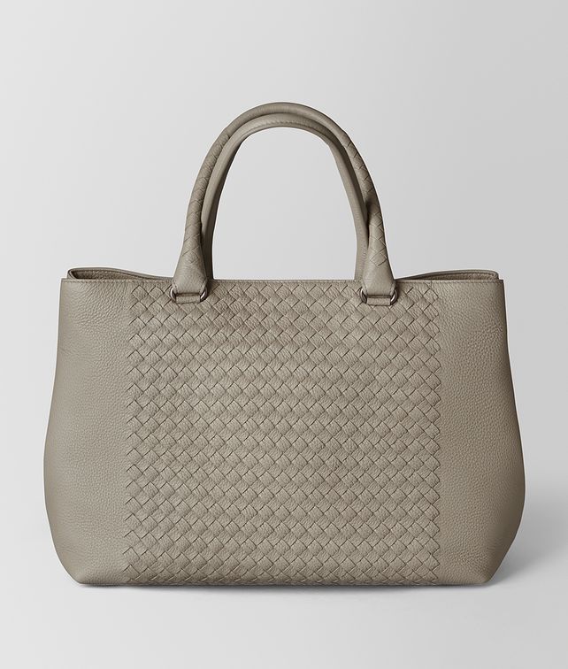 BOTTEGA VENETA DARK CEMENT INTRECCIATO CERVO TOTE Tote Bag Man fp