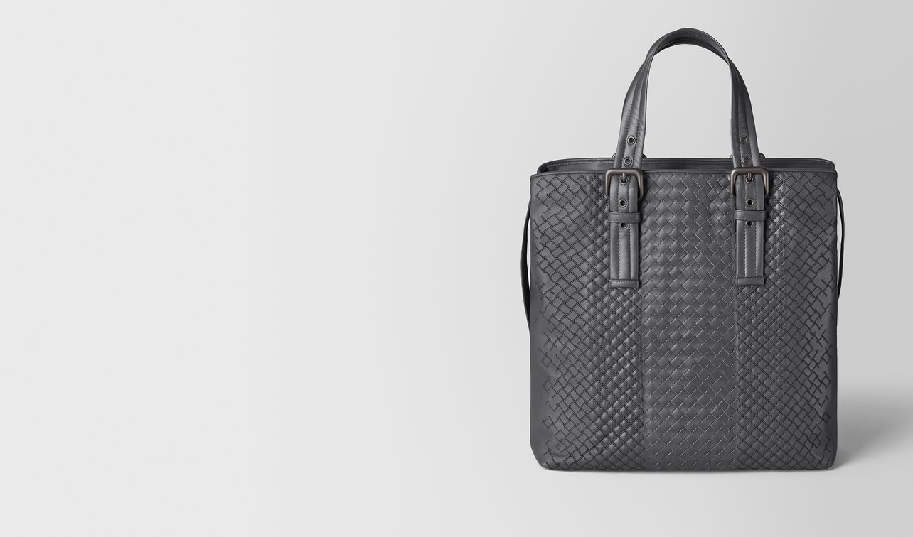 ardoise intrecciato aurelio calf tote landing