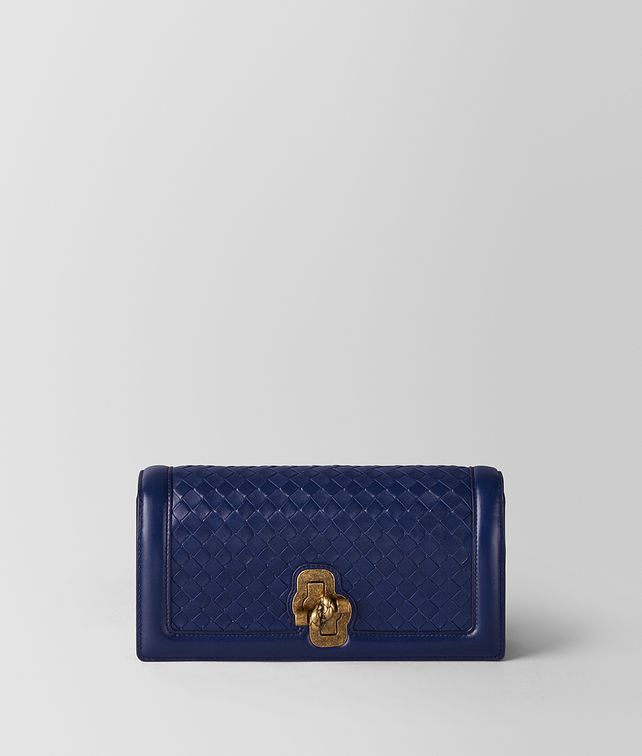 BOTTEGA VENETA ATLANTIC INTRECCIATO NAPPA KNOT CLUTCH Clutch Woman fp